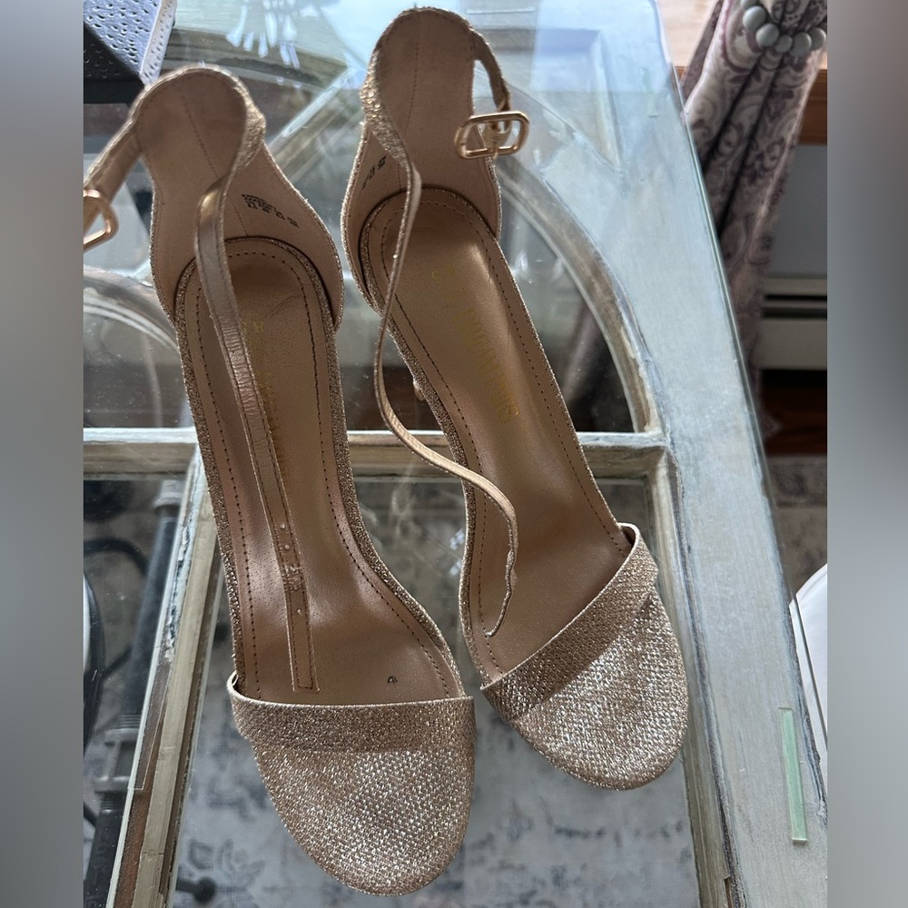 Dream Paris Women’s open toe stiletto heel